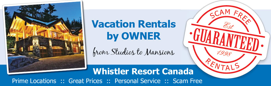 Whistler Vacation Rentals by Owner for Film Festival